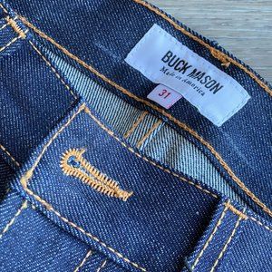 Buck Mason Slim Fit Denim Jeans, Indigo, Size 31
